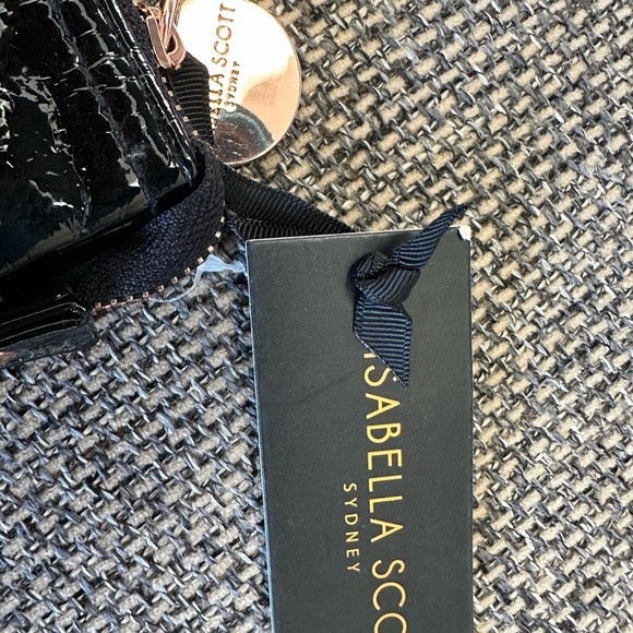 Isabella Scott Patent Leather Clutch NWT - Picture 3 of 5